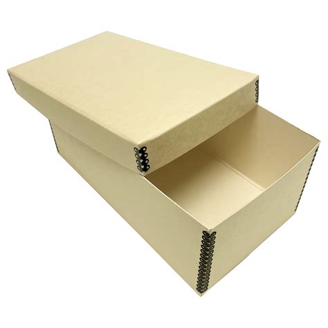 exposures.com original acid free archival boxes with metal edges|archives board boxes.